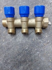 Durable High Quality Brass 3 Sections 3/4" Water Manifold Distributor