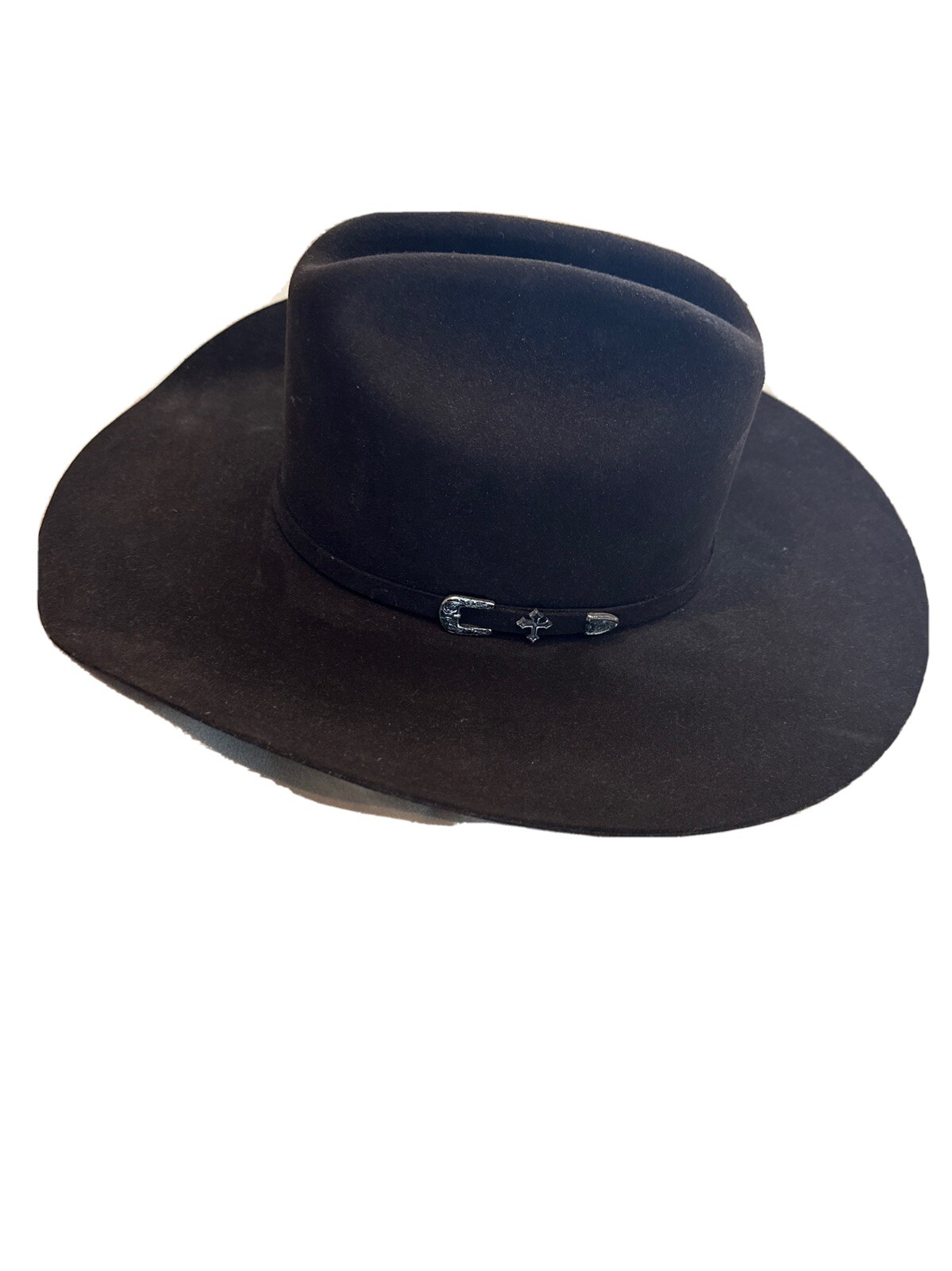 Chapeau western pur-sang pedigreed 10X 7 1/8 long ovale cowboy éleveur