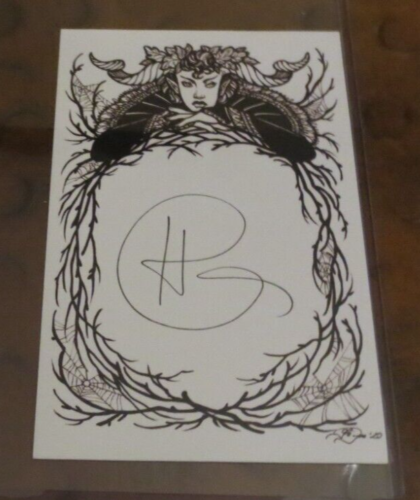 Holly Black author autographed bookplate signed Spiderwick Chronicles  - Afbeelding 1 van 1