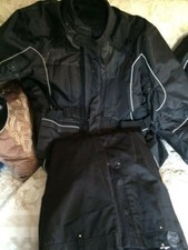 women's motorcycle set black very clean 