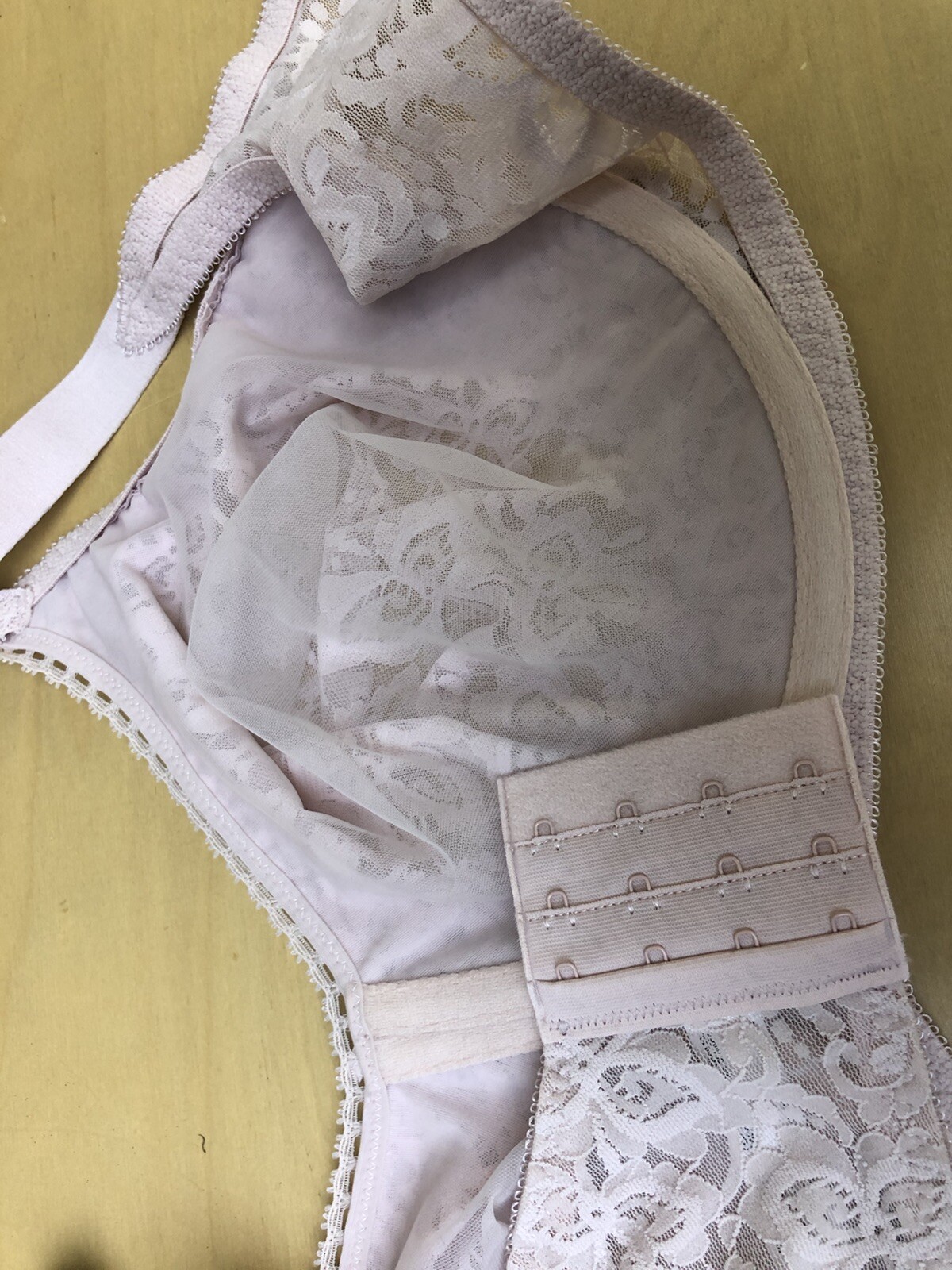 Bali Bra Womens Hush Pink Floral Lace'n Smooth Seamless Underwire