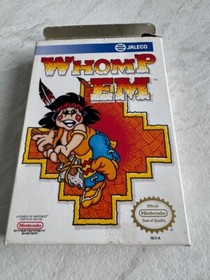 whomp em complete cib nes nintendo