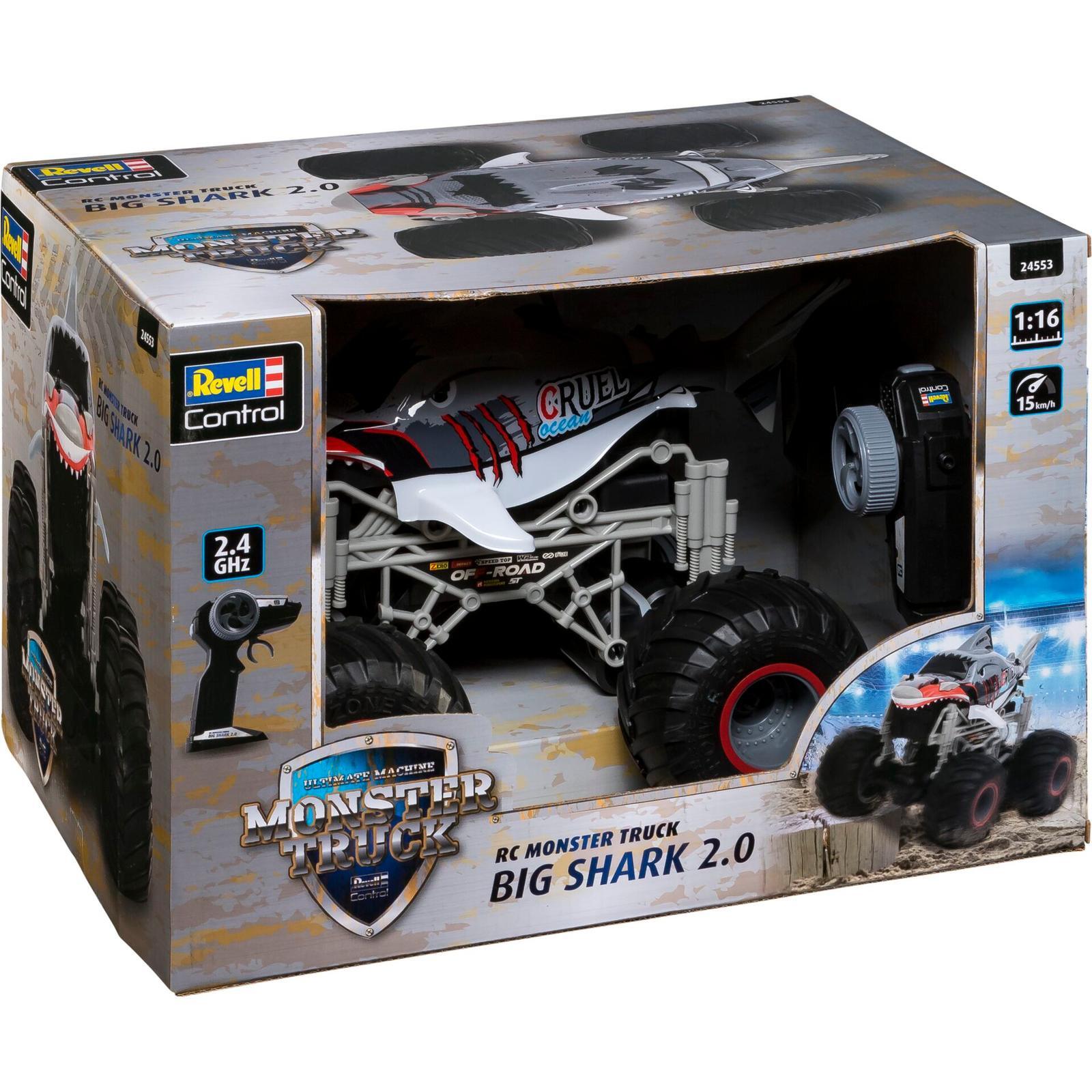 Радиоуправляемый Монстр-трак Revell Big Shark 20 Puppe 10790₽