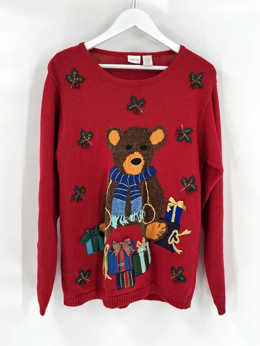 Ugly christmas top sweater vintage