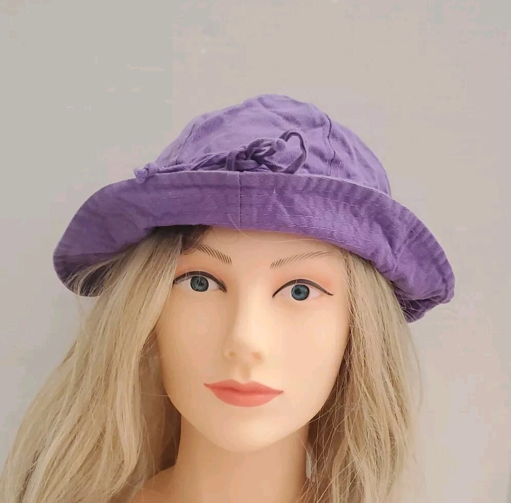 Vintage Betmar Street Smart Purple Bucket Hat‎ 90s Minimal Retro Vintage Franklin The Turtle Purple Bucket Hat Kids 90s Y2K  main image 2