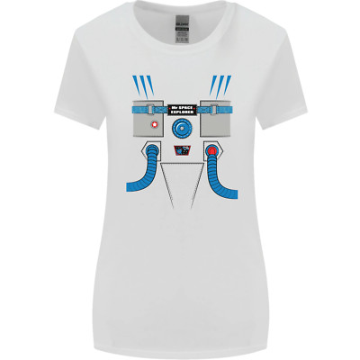 Gildan Damen Astronaut Kostüm Fancy T-Shirt Breit geschnitten Crew Neck