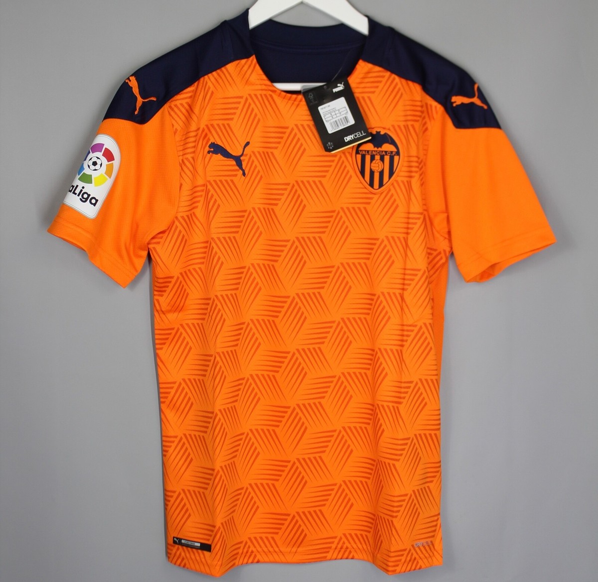 BNWT VALENCIA SPAIN 2020 2021 AWAY FOOTBALL SHIRT JERSEY #9