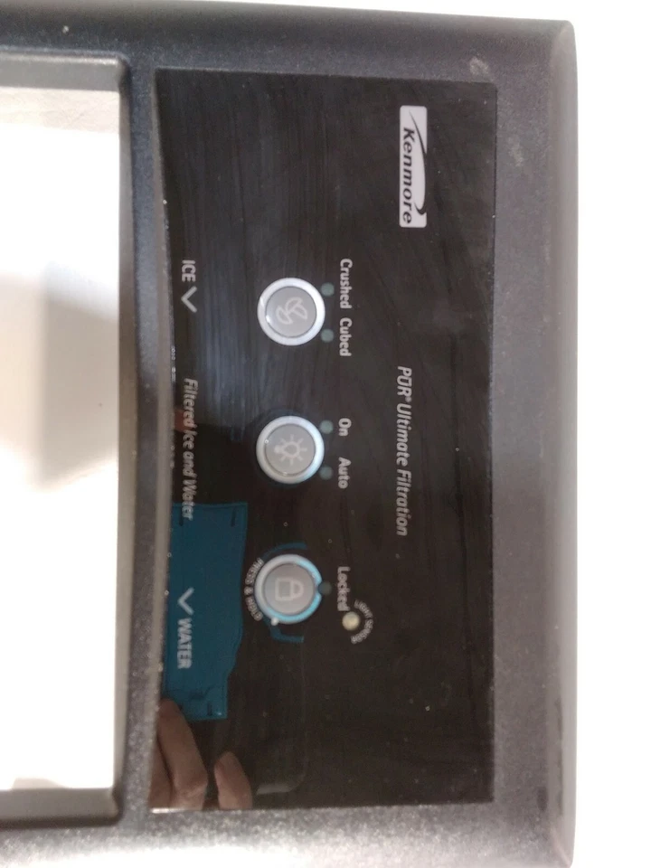 Tablero de control dispensador de refrigerador Kenmore: 2318454B Foto 2 de 4