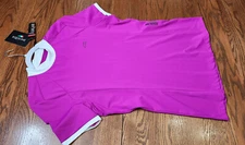 Equiline, New, Cyana short sleeve show shirt, purple, XXL Extra Extra Large