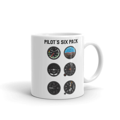 Pilot Gift Aviation Coffee Mug Flight Instructor Airplane Pilot Cup G