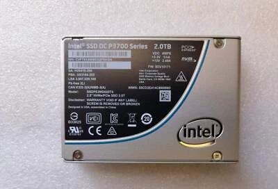 Intel DC P3700 SSD 2TB SSDPE2MD020T4 Solid State Drive SSD 2.5" Nvme/PCIe - Bild 1 von 2