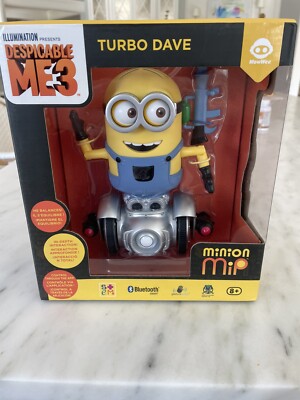 WowWee Despicable Me Minion MiP TURBO DAVE - Balancing Robot Toy Sounds Games+