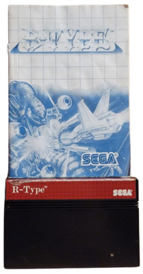 R-Type (Sega Master System SMS) Cleaned / Tested / Manual!
