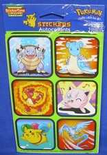 American Greetings Stickers Nintendo Pokemon Pikachu Jigglypuff Free Ship at 15