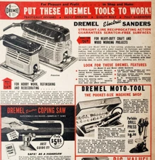 1950 Hobart Brothers Dremel Tools Advertisement Vintage Woodworking DWF17