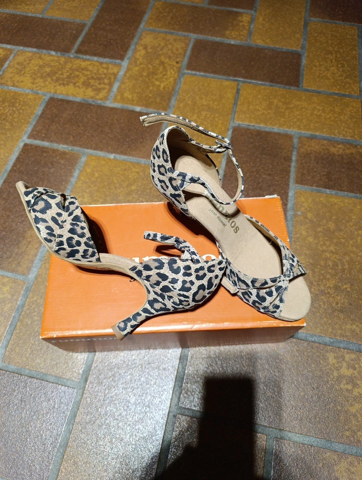 Rummos Tanzschuh Sandale R385 - Twine Velourleder  Gr 37.5 - Bild 2 von 4