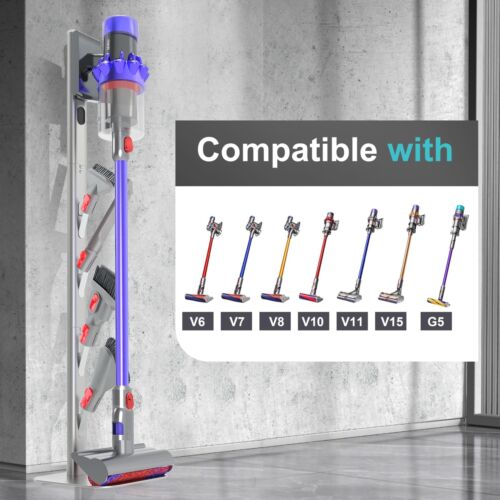 Vacuum Stand, Stable Metal Storage Bracket Stand Holder Compatible with Dyson... - Picture 5 of 7