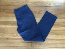 LADIES MENS UNISEX BLUE JEANS STYLE TROUSERS BY XKLUSIF FASHION 32" WAIST 32" LE