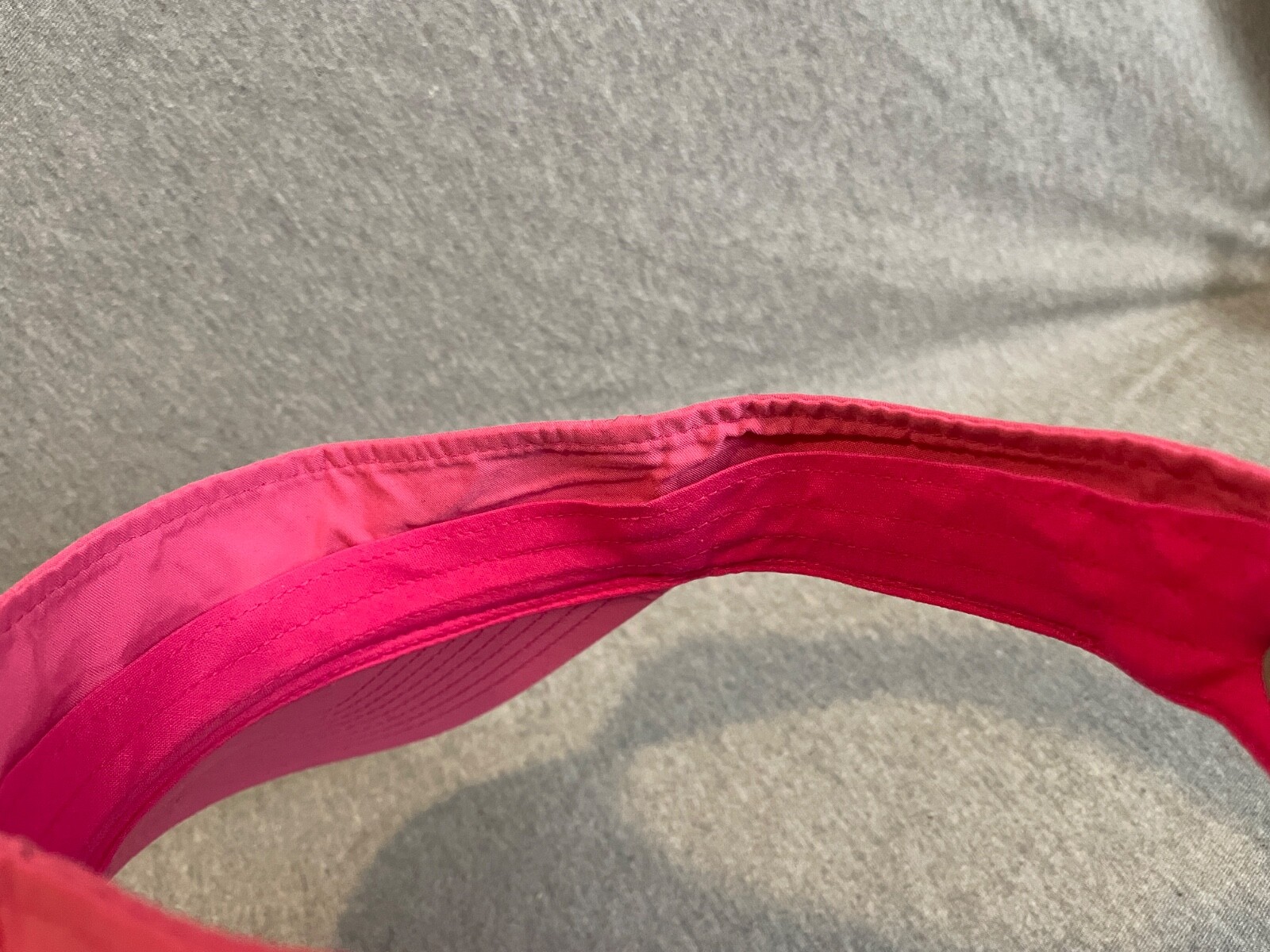 Puma Pink Adjustable Strapback Running Visor Cap … - image 7