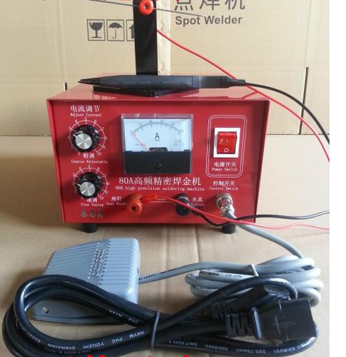 80A 400W Pulse Spot Welder Welding Jewelry Gold Silver Platinum 110V usa et - Bild 2 von 5
