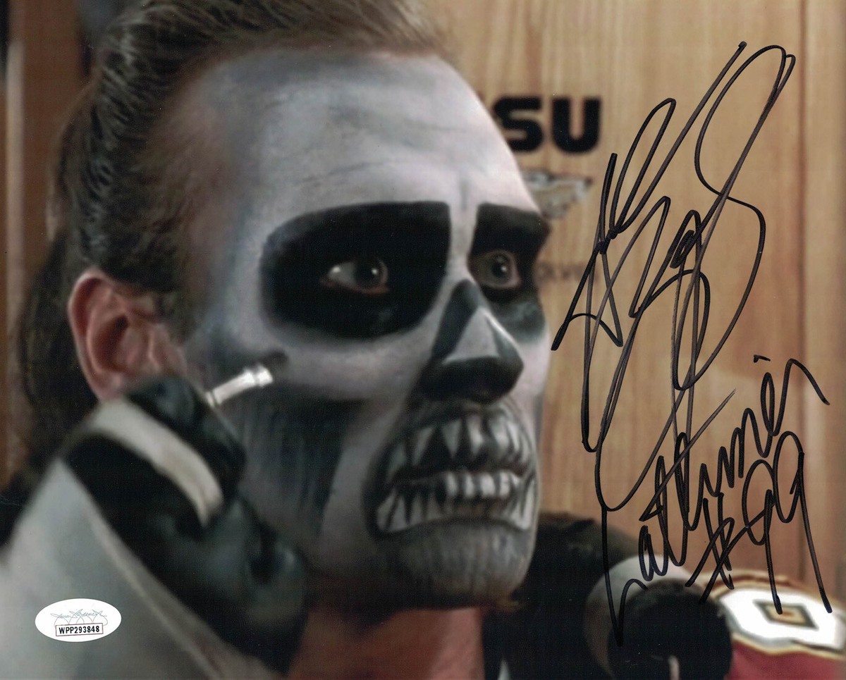 Andrew Bryniarski Autographed/Signed The Program 8x10 Lattimer JSA