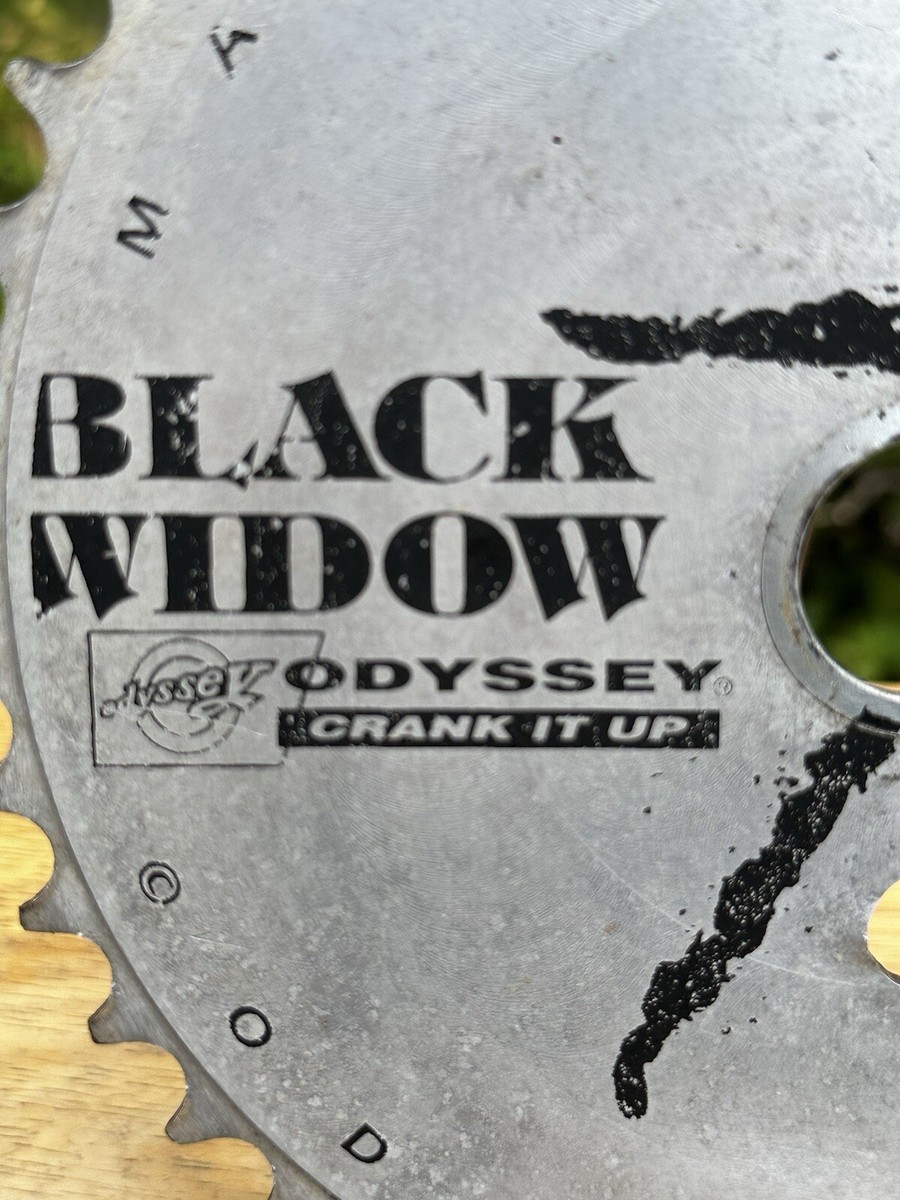 Odyssey Black Widow 43t Old School BMX Sprocket Spider Chainring
