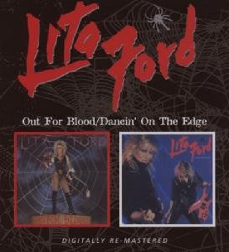 LITA FORD / OUT FOR 〜 & DANCIN' ON 〜 LITA FORD 'OUT FOR BLOOD/DANCING ON THE' CD NEW+