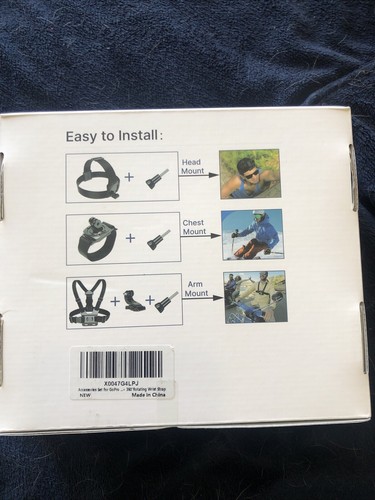 Golrtral Action Camera Strap Accessories Set For GoPro New - Picture 2 of 2