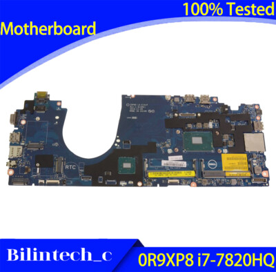 FOR DELL Latitude 5580 Motherboard Supports 0R9XP8 R9XP8 i7