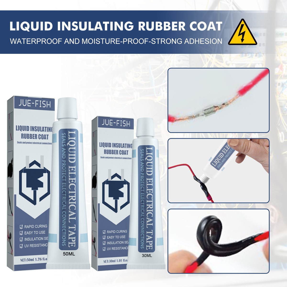 liquid e tape 4 oz. Liquid Tape main image 0