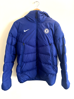 Chelsea Player-Issue Nike Puffer Jacket | eBay