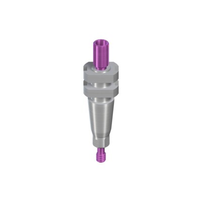 STRAUMANN RC IMPRESSION POST OPEN TRAY,SHORT - WITH GUIDE SCREW, L 16.5MM, TAN