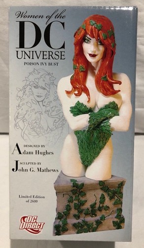 2006 Women of the DC Universe - Poison Ivy Series 1 Mini Bust by Adam Hughes MIB - Picture 2 of 12
