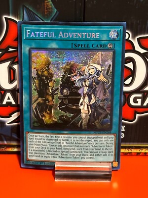 mega tin 2023 yugioh card list Yu-Gi-Oh! CCG 2025 Pack Bundle Unicorn Cards MP23-EN268 Fateful Adventure :: Prismatic