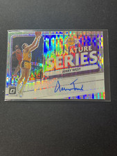 2020-21 Panini Optic Signature Series Auto Pulsar /17 Prizm JERRY WEST Lakers