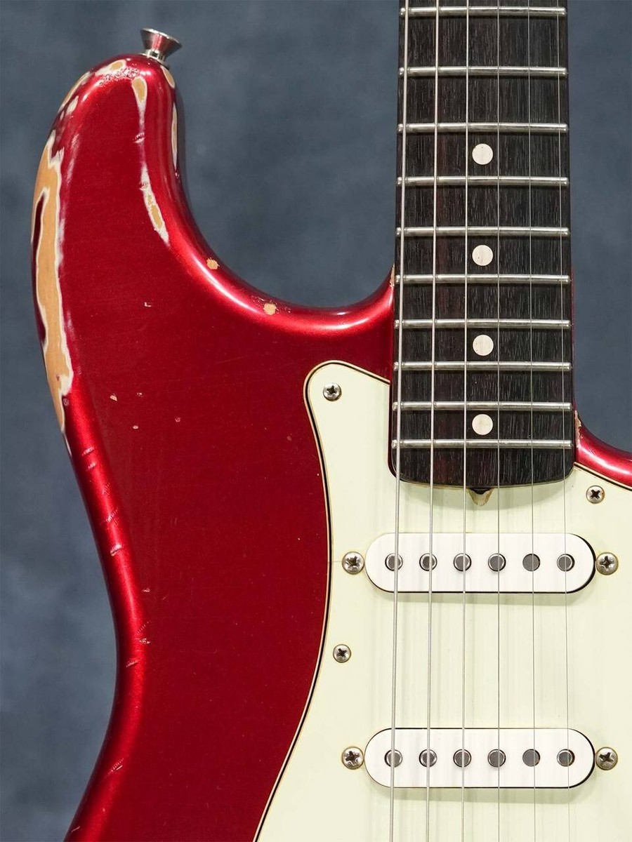 USED Fullertone Guitars STROKE 60 RUSTED Candy Apple Red