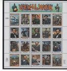 Civil War Stamp Sheet of 20 #2975
