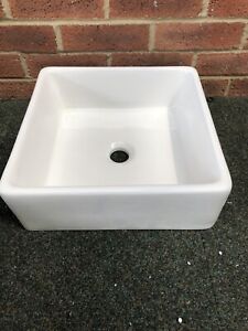 Details About Ceramic White Small Mini Belfast Butler Kitchen Bathroom Sink Only 99