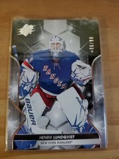 Henrik Lundqvis 2019-20 SPx Base Card #25 /99! New York Rangers GOALIE IN STORE!