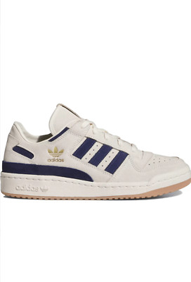 US M Size 5-10 Adidas Forum CL Low Cream White Dark Blue IF9681