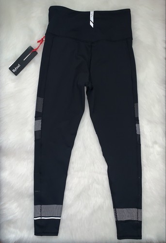 NEW $88 Lilybod Piper Leggings Sz Small Black Signature Fit High Waist Bandier - Picture 9 of 12
