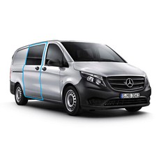 T&uuml;r Laderaum Schiebet&uuml;r rechts Vito W447 A4477308302 Original Mercedes-Benz