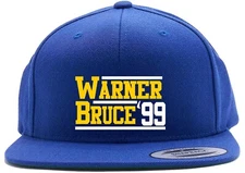 Kurt Warner Isaac Bruce St Louis Los Angeles Rams 99 Snapback Hat