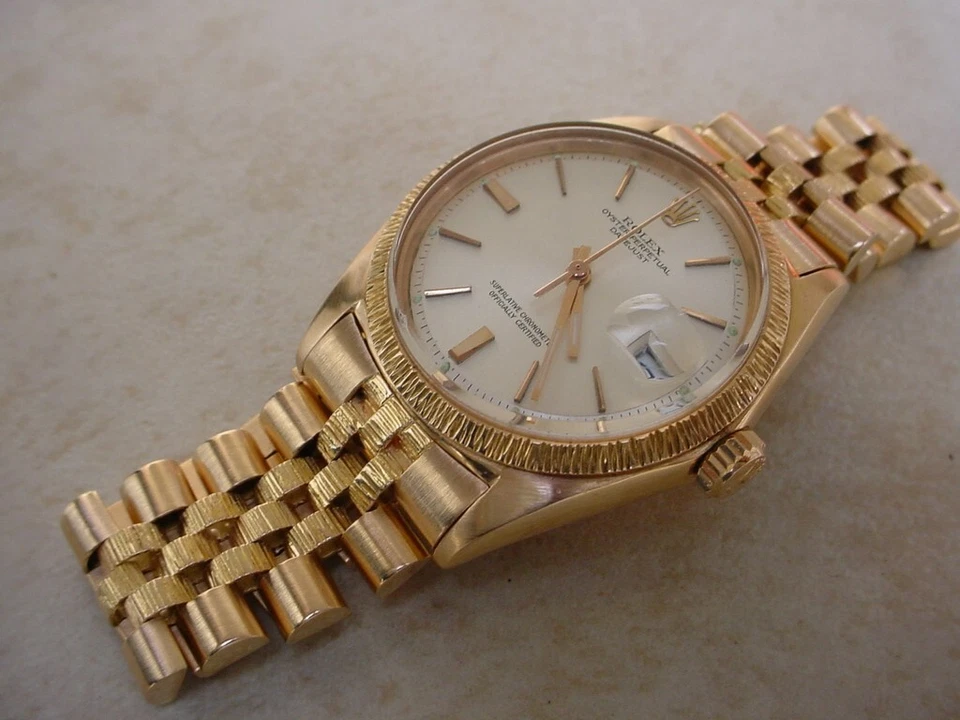 Very RARE Rose Gold Rolex Datejust 1607 The ONLY ONE Offered ANYWHERE! - Image 3 of 4