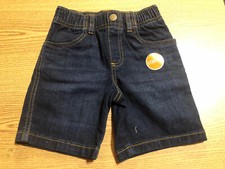 JUMPING BEANS Little BOYS Jean Shorts 5 Dark Blue Retail 18 s-blk-18-7 