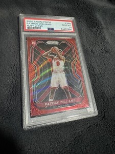 PSA 10 2020 Prizm Patrick Williams Ruby Wave Rookie Prizm 
