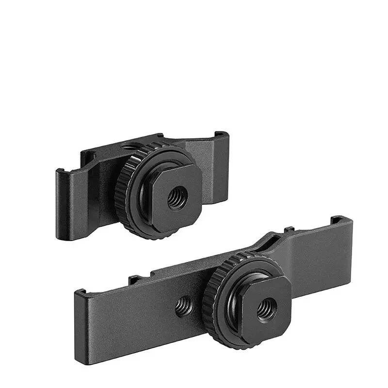 Godox dupla extensão de sapata fria/quente para câmera de telefone microfone de luz LED vlog - Imagem 4 de 4