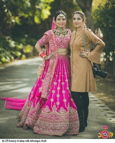 Rani Pink Lehenga Choli Designer Lengha 