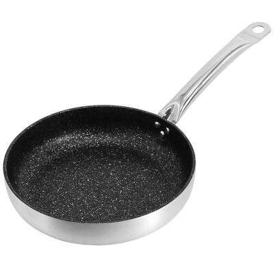 Korkmaz Gastro 10'' Proline Professional Series Tava & Frypan in Brushed Silver