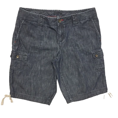 Tommy Hilfiger Blue Denim Shorts Womens UK Size 16 W38 DD969 ? - Image 1 of 4